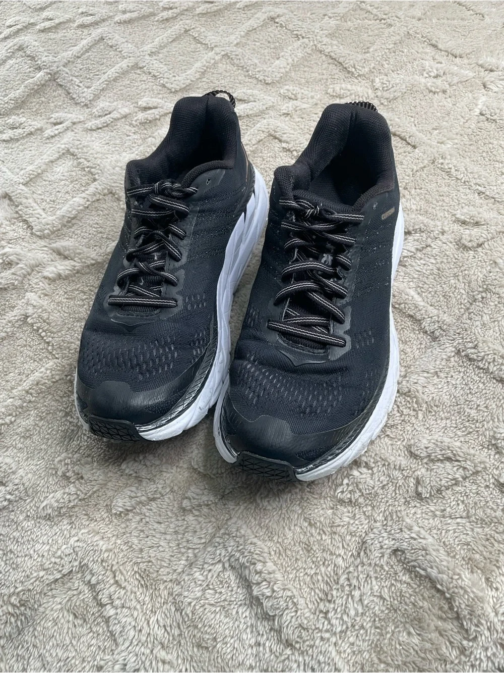 Hoka Black  Athletic Sneakers Size 7  Athletic Shoes